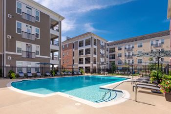 Resort-inspired pool